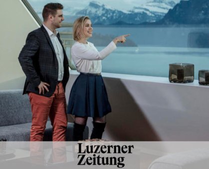 Luxuswohnung statt Hotelzimmer - Le Bijou in der Luzerner Zeitung