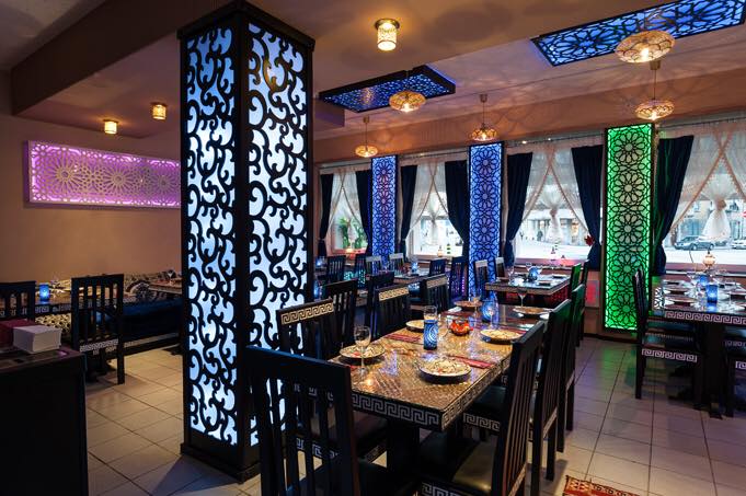 Yalla Habibi restaurant interior