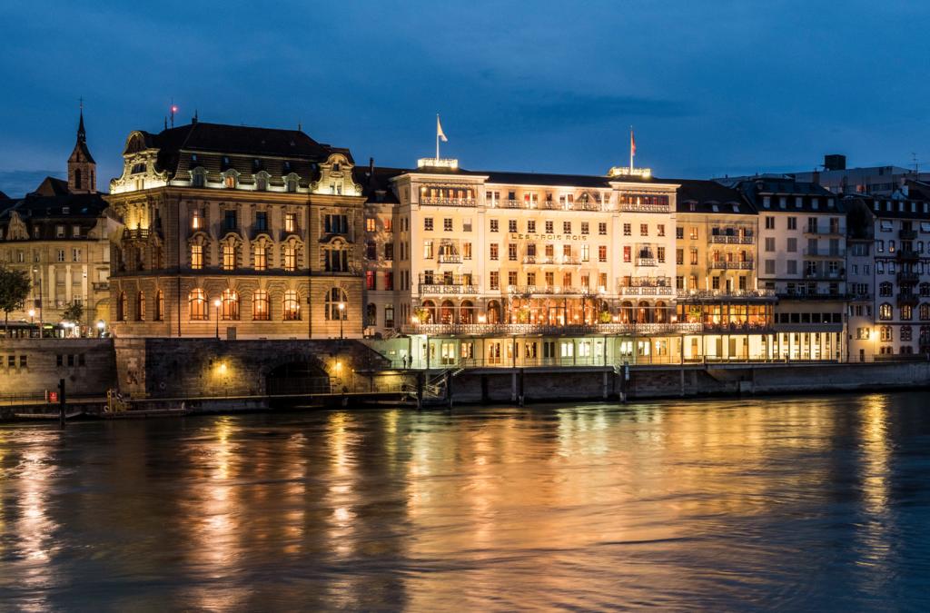 Grand Hotel Les Trois Rois with a rich history